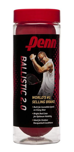 Penn Ballistic 2.0 Pelotas Para Racquetbol