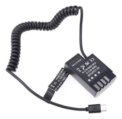 Adaptador Corriente Usb Tipo Dmw Blf19 Dcc12 Para Camara