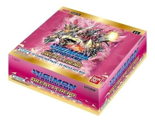 Caja De Sobres Digimon Ccg: Great Legend (bt04)