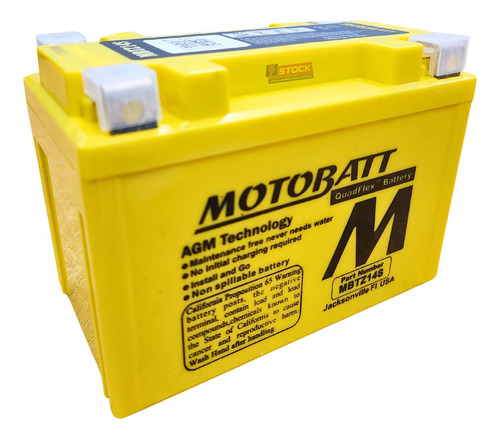Bateria Motobatt Mbtz14s 11.2ah Xt1200 Z Super Tenere