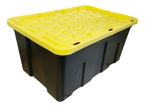  Caja Plástico Uso Rudo 114 Lt. C/tapa Kit 2 Piezas