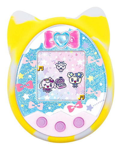 Funda De Silicona Cartoon Tamagotchi Game Pet Shell Machine