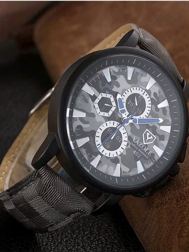 Cod 552 - Reloj Yazole Canuflado Gris - Joyas Margaret