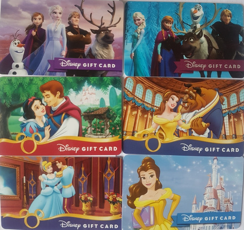 Tarjetas Disney Parks 50 Años Nuevas 2022 Gift Card