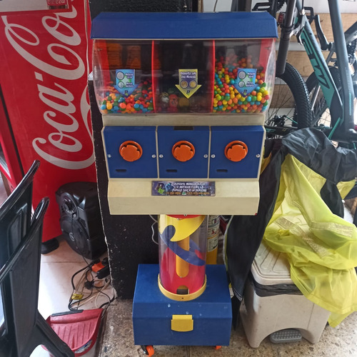 Máquina Dispensadora De Dulces Con Tobogan X3