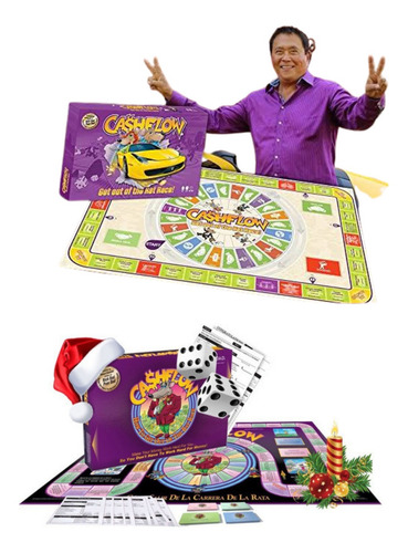 Imagen 1 de 4 de Cashflow 101 Juego De Mesa Completo Español + Libro
