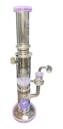 Alien Bong Doble Perc Oil Rig 46cm Banger Inc.