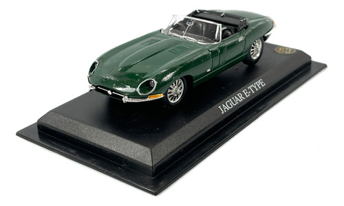 Miniatura Auto Collection: Jaguar E-type - Edição 01