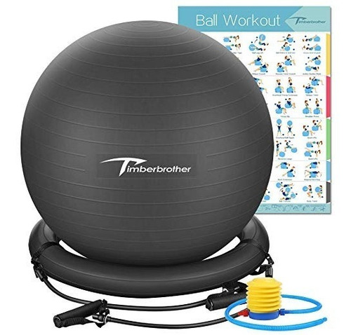 Timberbrother 65cm Ejercicio Ball Chair / Anti-burst Bola De