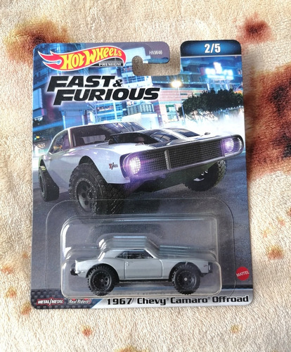 Hot Wheels Chevy Camaro Rápido Y Furiosos Off Road 