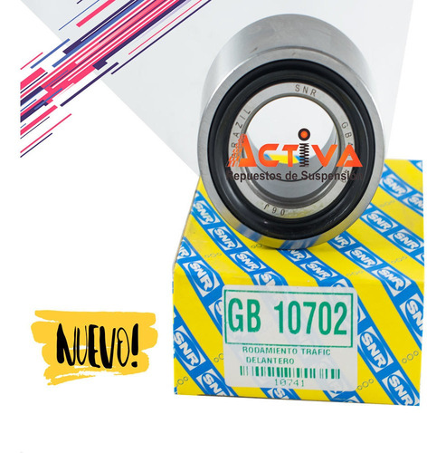 Imagen 4 de 6 de Ruleman Rodamiento Renault Trafic Rodeo (delantero) Snr