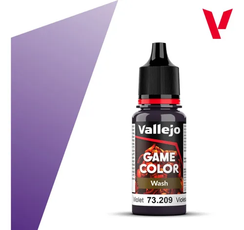 Vallejo Game Color 73209 Lavado Violeta Wash Modelismo