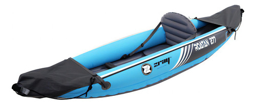 Kayak Inflable De 1 Asiento Color Celeste