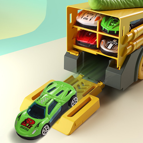Coche Transportador De Dinosaurios 13 En 1 Para Niños