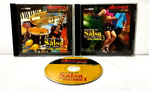 3 Cd´s Historia De La Salsa En El Siglo Xx 47 Temas