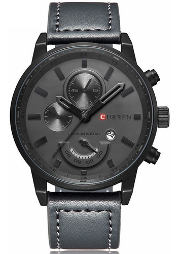 Reloj Deportivo Hombre Cuarzo Curren 8217 Gris