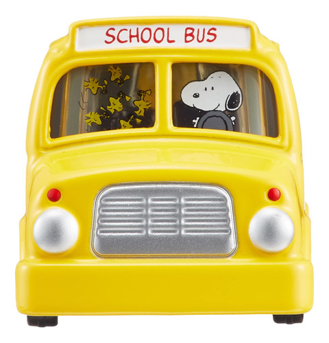 Snoopy Bus Autito Metal Peanuts 154 Dream Tomica Takara Tomy Amarillo