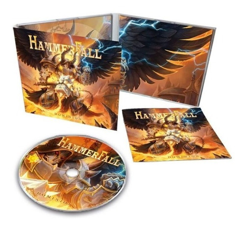 Cd Hammerfall - Dominion 2019 (europeu Digipack) Lacrado