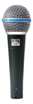 Comprar Microfone JWL BA-58 Dinâmico Supercardióide cor pretou002Fprateado
