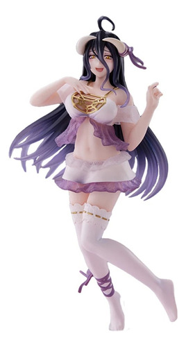 Figura Albedo - Overlord Sucubo Girl Angel 21cm Anime Import