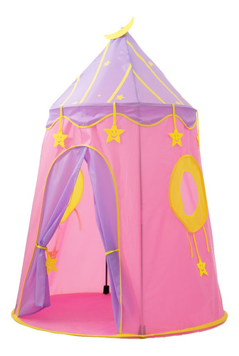 Carpa Infantil Plegable Tipo Castillo Popup Desarmable Tela