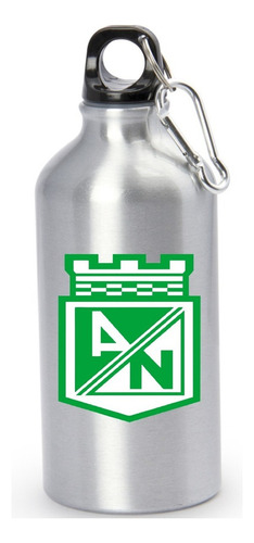 Termo Atlético Nacional Fútbol Botilito Botella Aluminio 