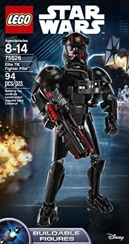 Lego Star Wars Viii Figura Piloto De Elite Tie Fighter 75526