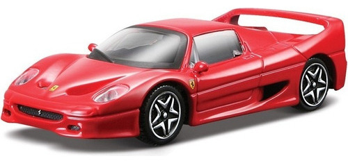  Ferrari  F50  1/43 Burago Metal Rosario Color Rojo