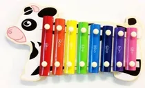 Comprar Xilofon Madera Didactico Notas Musicales Animales Juguete