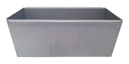 Molde De Acero Aluminizado Para Pan Lactal 24x10x10 Sin Tapa