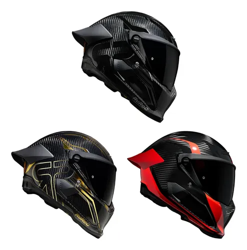 Ruroc At4.0 Track Carbon Helmet | Parcelamento sem juros