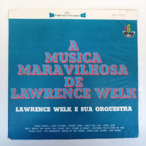 Vinil (lp) A Música Maravilhosa De Lawwre Lawrence Welk E Su