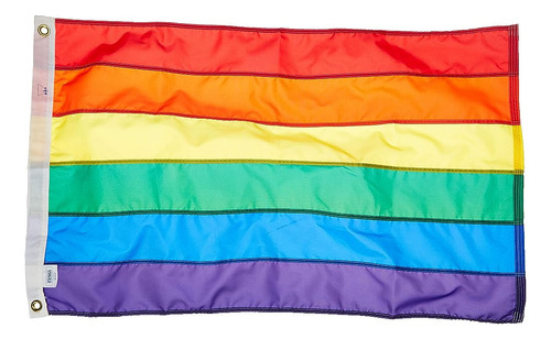 Gaysentials Arco Iris 2' X 3' Bandera, 4.2 Onzas