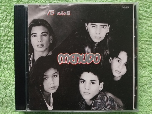 Eam Cd Menudo 15 Años 1992 Edicion Canada Melody Discos Mdo