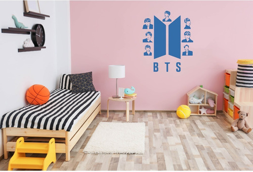 Vinil Decorativo Bts Para Pared