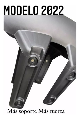 Imagen 2 de 10 de Salpicadera Trasera (fender) Universal Para Motocicleta