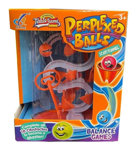 Juego Perplexed Balls 18 Obstaculos Laberinto Tm1 10492 Ttm