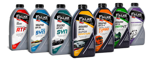 Aceite Falke 20w50 Api Sl Super Competición Caja 12x1l