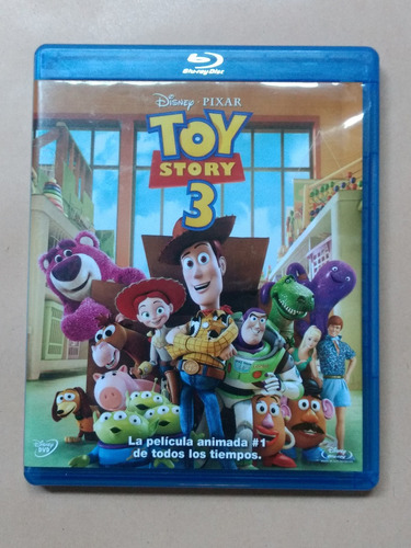Toy Story 3 Bluray+dvd Edicion 3 Discos Disney Pixar