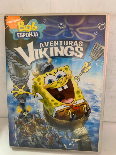 Bob Esponja Aventuras Vikings  Dvd Original Usado