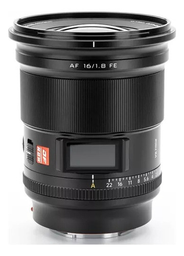 Viltrox Af 16 mm F/1.8 Sony Fe con montura E ¡Nuevo objetivo! Con color negro