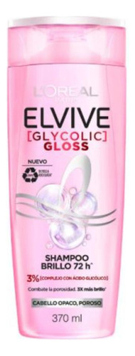 Shampoo Elvive Glycolic Gloss 370 Ml