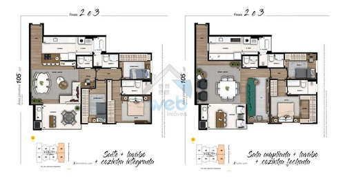 Evolve - Apartamentos De Alto Padrão No Bairro Cristo Rei, Com Excelente Acabamento E Entrega Prevista Para Junho De 2021. - Ap00483 - 69307930