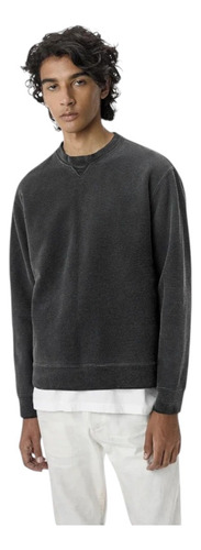 Sueter Sudadera Basica Gris Urbana Unisex Oversize Moda
