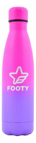 Botella Térmica Termo Botellita De Acero Batik De Footy 132 Color Fucsia