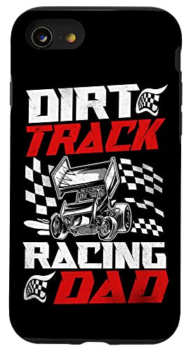 Funda Para iPhone SE 2020 / 7 / 8 Dirt Track Racing Race -02