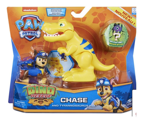 Paw Patrol Dino Rescue Chase Tiranosaurio