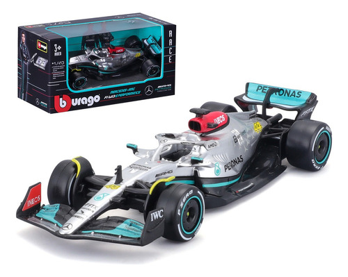 Bburago 1:43 F1 Mercedes Benz Amg W13 44 Lewis Hamilton 2022