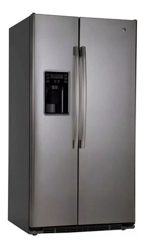 Imagen 2 de 3 de Heladera no frost GE Appliances GEPS6FGKFSS acero inoxidable con freezer 644L 220V