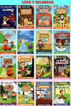 Comprar Cuentos Clasicos, Para Leer Y Colorear. 16 Cuentos Distintos